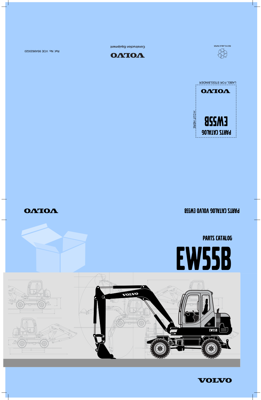 Volvo EW55B Excavator Parts Catalog - Image 2