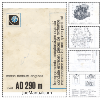Arona AD 290 m Engine Parts Catalog