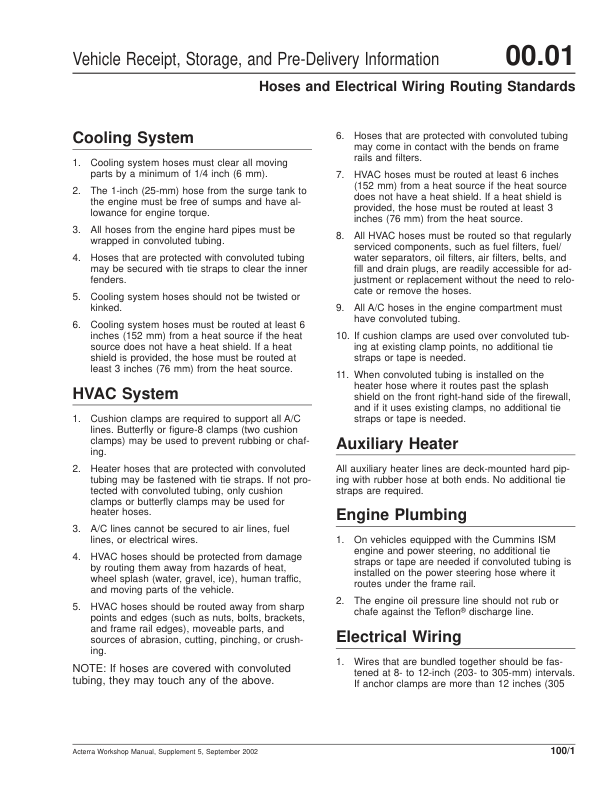 Acterra MX Truck Workshop Service Repair Manual - Image 6
