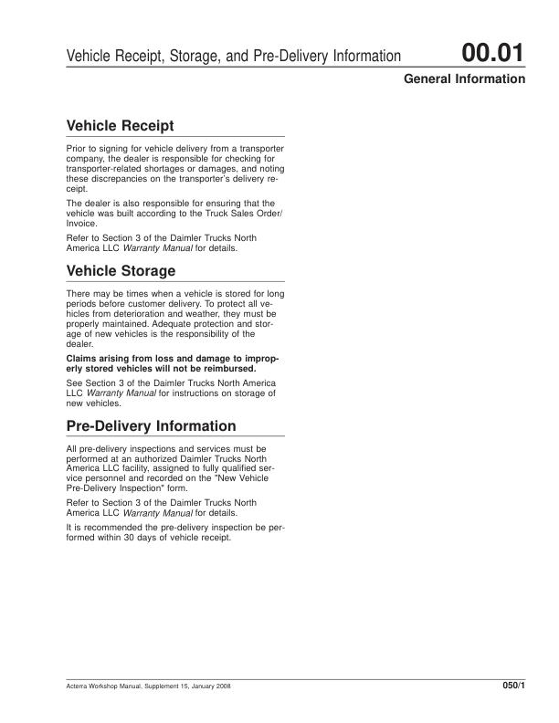 Acterra MX Truck Workshop Service Repair Manual - Image 5