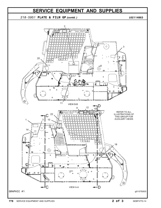 CAT 216B 226B 232B 242B Skidsteer Parts Manual - Image 11
