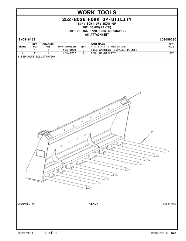 CAT 216B 226B 232B 242B Skidsteer Parts Manual - Image 10