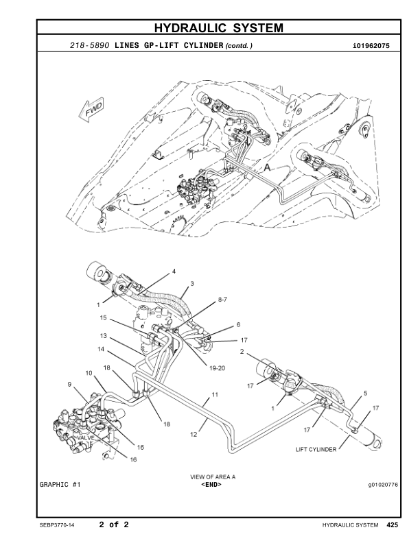 CAT 216B 226B 232B 242B Skidsteer Parts Manual - Image 6