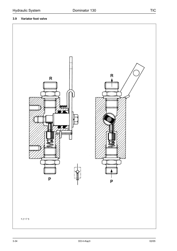 Claas Dominator 130 Technical Systems Hydraulic System Service Manual - Image 7