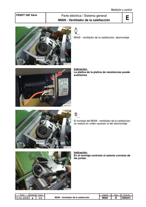 Fendt 300 Vario Technical Systems Service Manual ES - Image 11