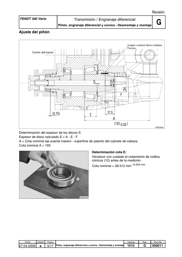 Fendt 300 Vario Technical Systems Service Manual ES - Image 10