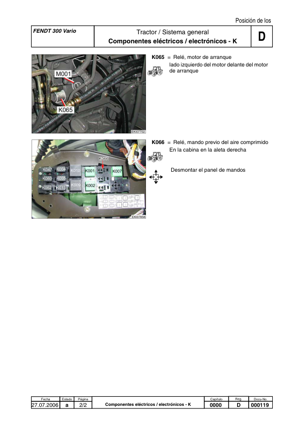 Fendt 300 Vario Technical Systems Service Manual ES - Image 12