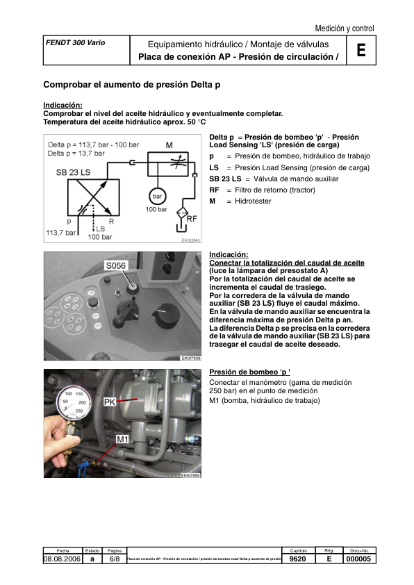 Fendt 300 Vario Technical Systems Service Manual ES - Image 13