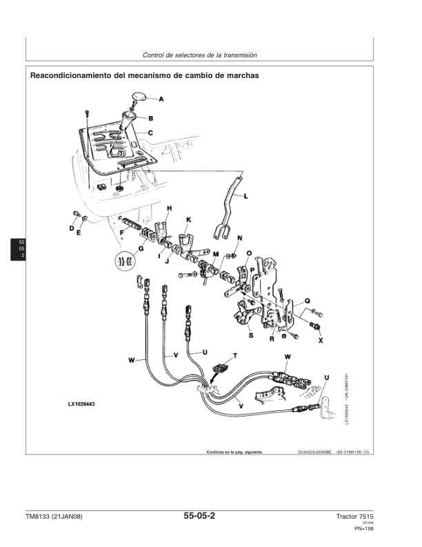 John Deere 7515 Tractors Repair Manual ES - Image 6