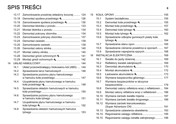 KTM 1290 Super Adventure Motorcycle Operators Manual - Image 8