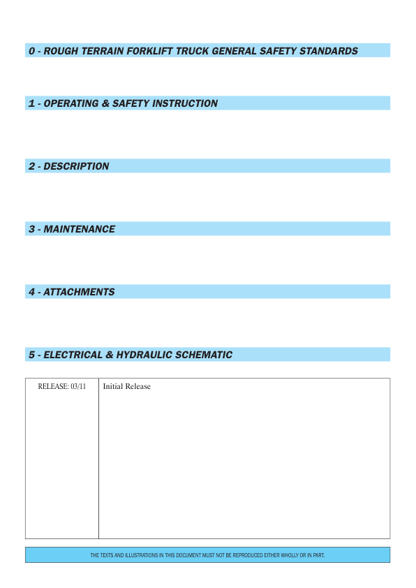 Manitou MLT625 Telehandler Operators Manual - Image 3