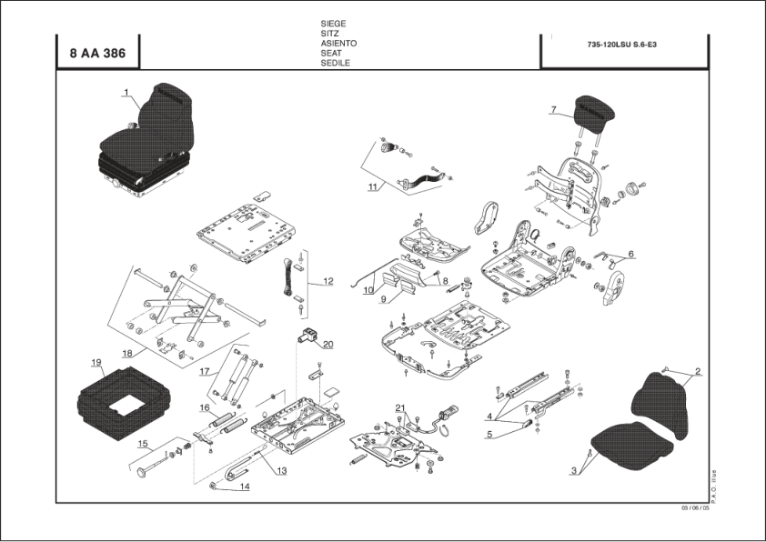 Manitou MLT735 Telehandler Parts Manual - Image 10