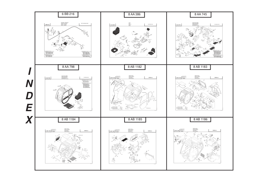 Manitou MLT735 Telehandler Parts Manual - Image 7