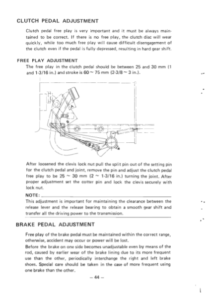 Mitsubishi MT373D MT373 S373D S373 Tractor Operation Manual - Image 12