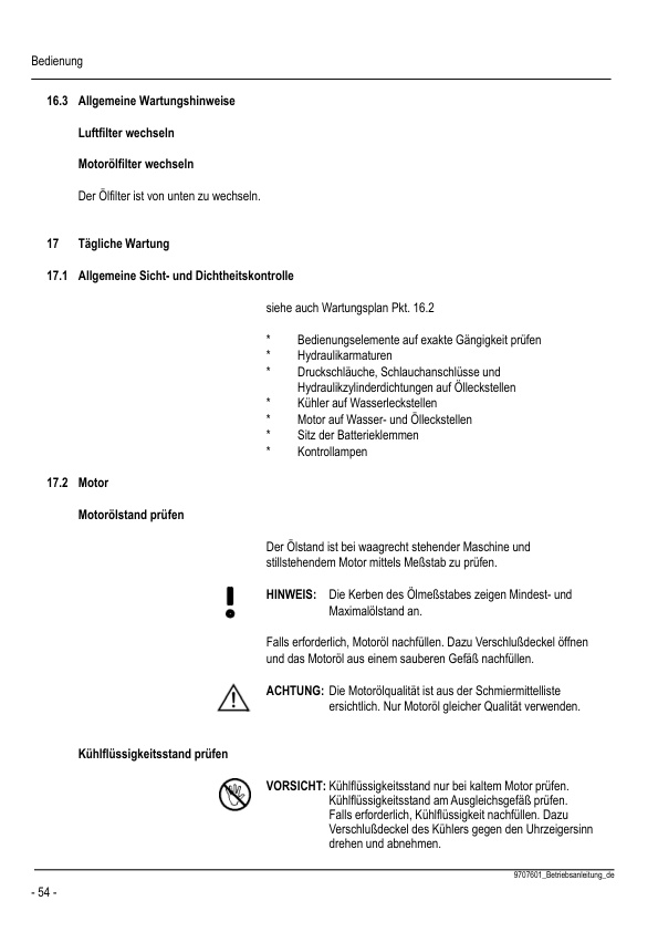 Neuson 1403 2203 Crawler Excavators Operators Manual DE - Image 12