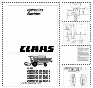 Claas Lexion Hydraulic and Electric Systems Manual