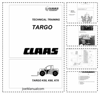 Claas Targo K50 K60 K70 Technical Training Service Manual
