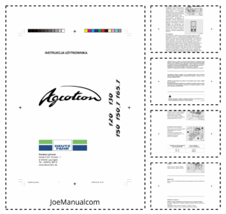 Deutz Fahr Agrotron 120 130 150 150.7 165.7 Tractor Operators Manual