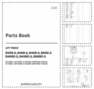 Doosan D35S-2 D40S-2 D45S-2 D50C-2 D40SC-2 D45SC-2 D50SC-2 Lift Trucks Parts Catalog