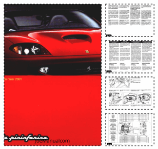 Ferrari 550 Barchetta Pininfarina Car Owners Manual EN