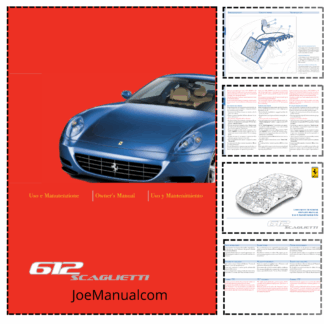 Ferrari 612 Scaglietti Car Owners Manual EN