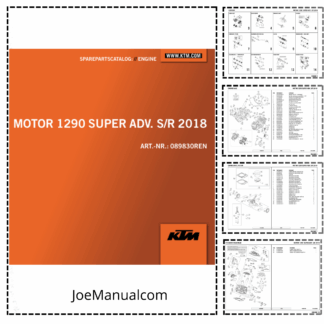 KTM 1290 Super Adventure S R 2018 Engine Parts Catalog EN