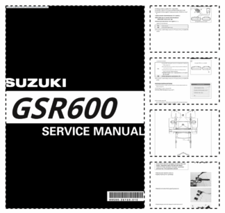 Suzuki GSR600 Motorcycle Service Manual PL