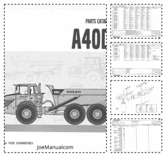 Volvo A40D Articulated Haulers Service Manual