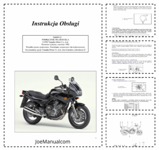 Yamaha XJ600N XJ600S Diversion Motorcycle Operators Manual PL