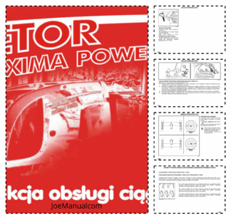 Zetor Proxima 90 100 110 120 Power Tractor Operators Manual 2011 PL