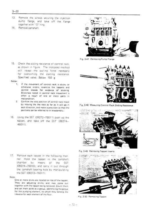 Toyota 2J 2J-T Engines Repair Manual - Image 7