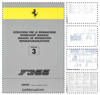Ferrari F355 Workshop Manual Vol 3
