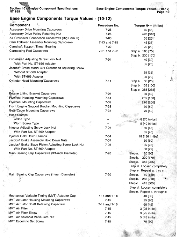 Cummins NT855 Engines Troubleshooting and Repair Manual - Image 14