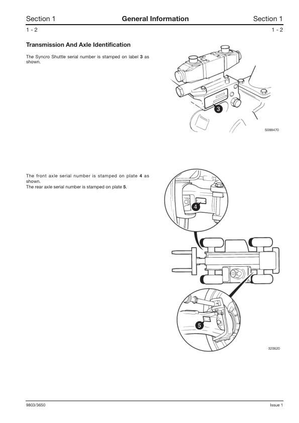 JCB 528-70 528D Loadal Telehandler Service Manual 9803/3650 Printed Book - Image 6