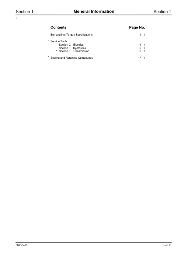 JCB JS200 JS210 JS220 JS240 JS260 Excavators Service Manual 9803/6400 Printed Book - Image 4