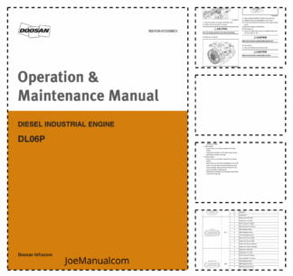 Doosan DL06P Engine Operators Manual