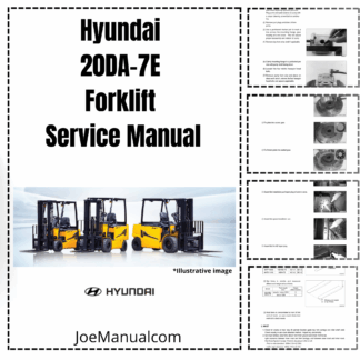 Hyundai 20DA-7E Forklift Service Manual