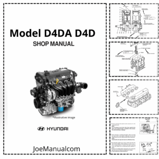 Hyundai D4DA D4D Engine Workshop Manual