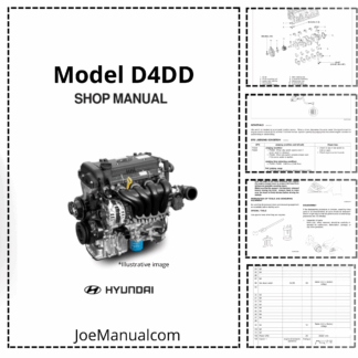 Hyundai D4DD Engine Workshop Manual