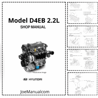 Hyundai D4EB 2.2L Diesel Engine Service Manual