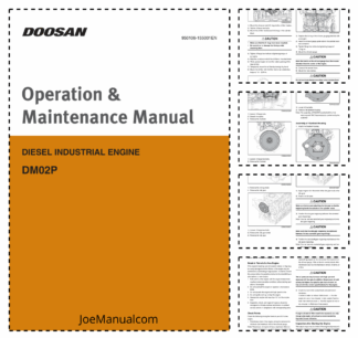 Hyundai Doosan DM02P Diesel Engine Operation and Maintenance Manual