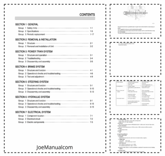 Hyundai HBF20C-7 Forklift Service Manual