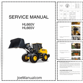 Hyundai HL660V HL665V Wheel Loader Service Manual