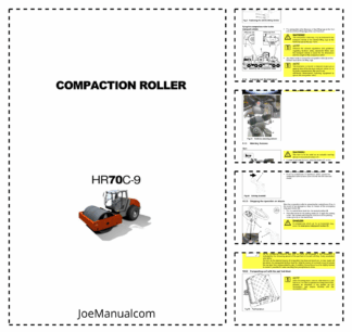 Hyundai HR70C-9 Compaction Roller Operation Manual