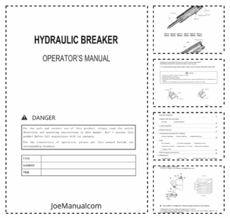 Hyundai HRB Hydraulic Breakers Operation Manual