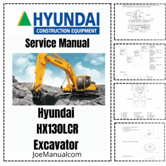 Hyundai HX130LCR Excavator Service Manual