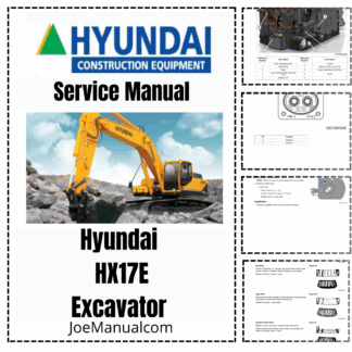 Hyundai HX17E Excavator Service Manual