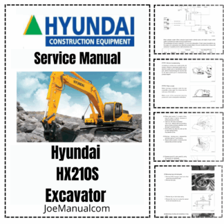 Hyundai HX210S Excavator Service Manual