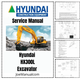 Hyundai HX300L Excavator Service Manual EN
