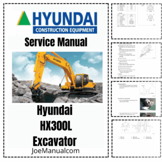 Hyundai HX300L Excavator Service Manual